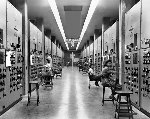 Calutron operators at Oak Ridge, Oak Ridge, Tennessee, USA