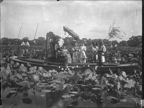 Vanished worlds: The Empress Dowager on her barge