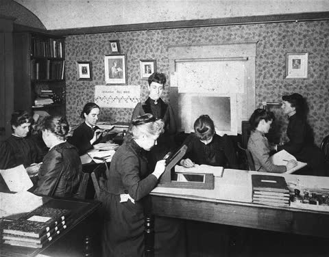 Harvard Observatory's women computers, Cambridge, Massachusetts, USA