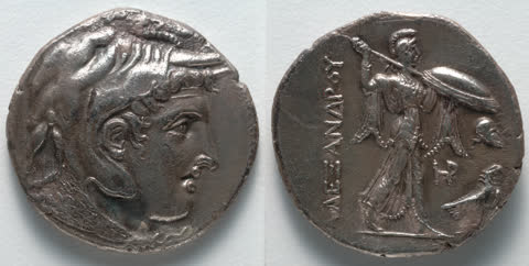Alexander in an Elephant Scalp, Alexandria, Egypt