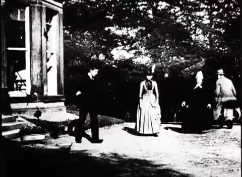 The oldest known surviving film, Roundhay, Leeds, England