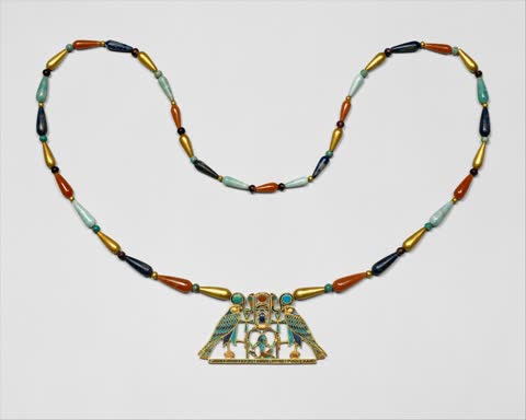 A princess's inlaid pectoral, Lahun, Egypt
