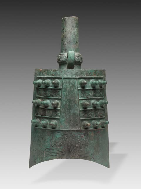 A Bronze Bell with Two Notes, Meixian, China